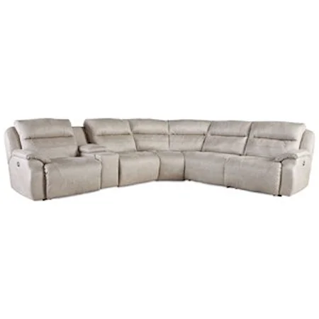 Five Seat Reclining Sectional